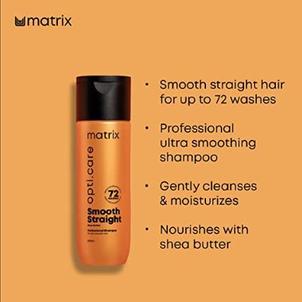 Matrix Opti Care Shampoo For Smooth Straight 
